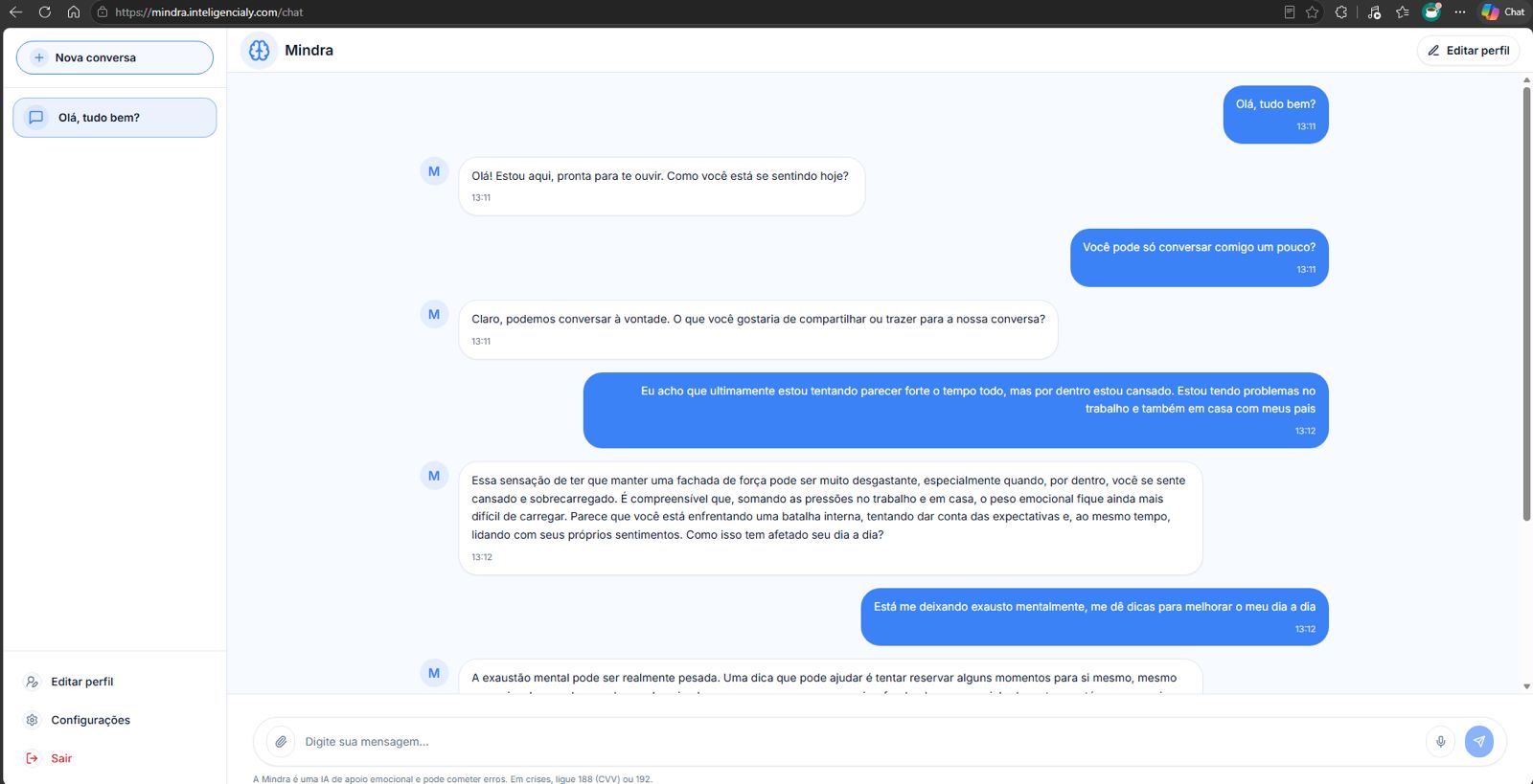 Chat Emocional